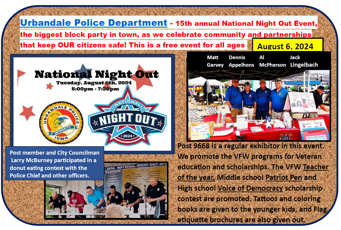 2024 National Night Out August